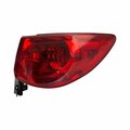 Escapada Left Quarter Taillight for 2009-2012 Chevrolet Traverse ES3639153